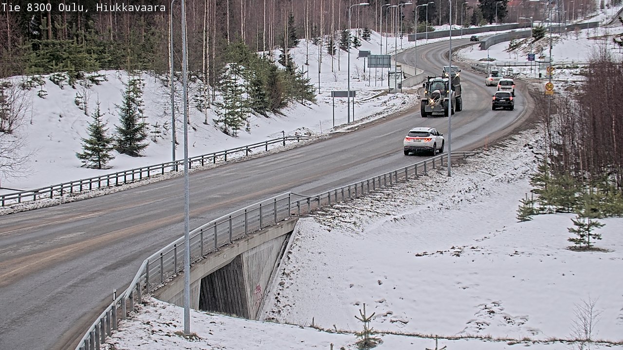 Kelikamerat Kuva tie 8300 Oulu Hiukkavaara, Oulu, Pohjois-Pohjanmaa