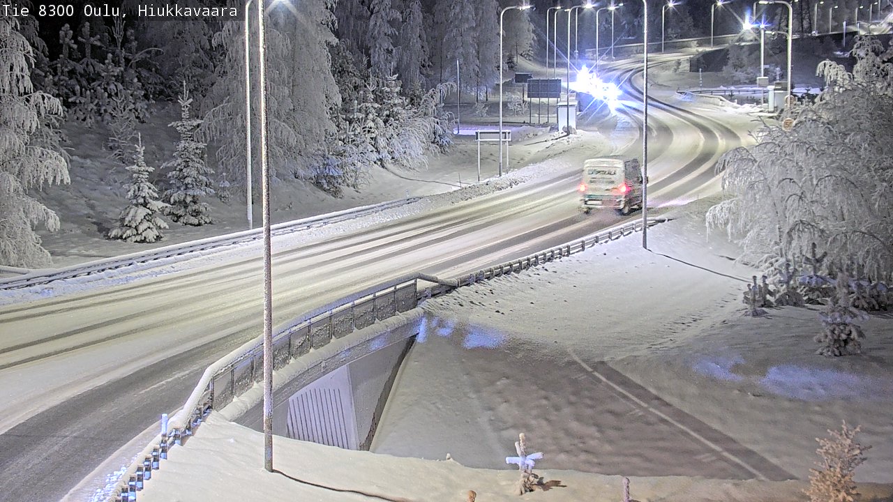 Kelikamerat Kuva tie 8300 Oulu Hiukkavaara, Oulu, Pohjois-Pohjanmaa