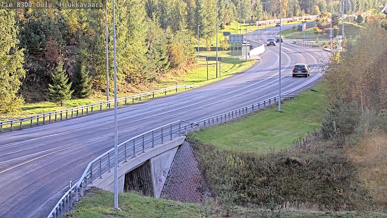 Kelikamerat Kuva tie 8300 Oulu Hiukkavaara, Oulu, Pohjois-Pohjanmaa