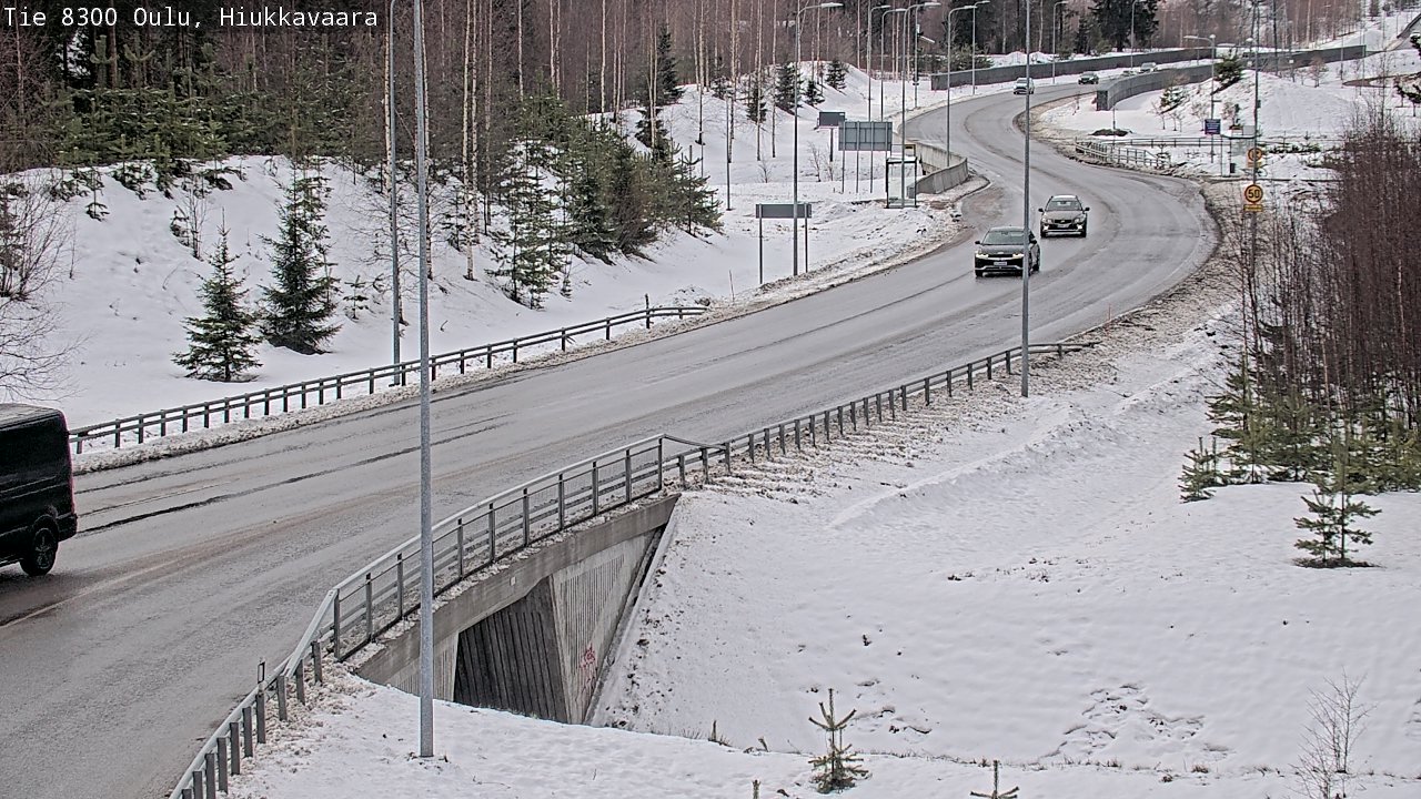 Kelikamerat Kuva tie 8300 Oulu Hiukkavaara, Oulu, Pohjois-Pohjanmaa