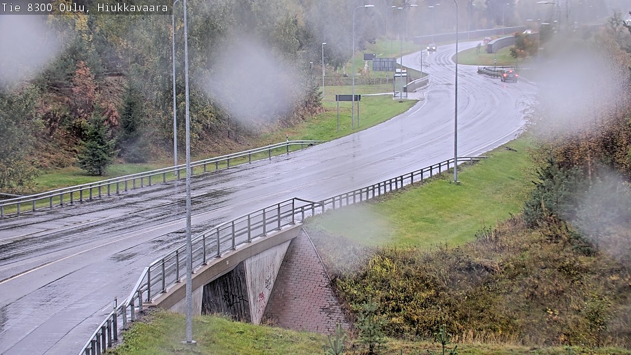 Weather Camera Image road 8300 Oulu Hiukkavaara, Oulu, Pohjois-Pohjanmaa