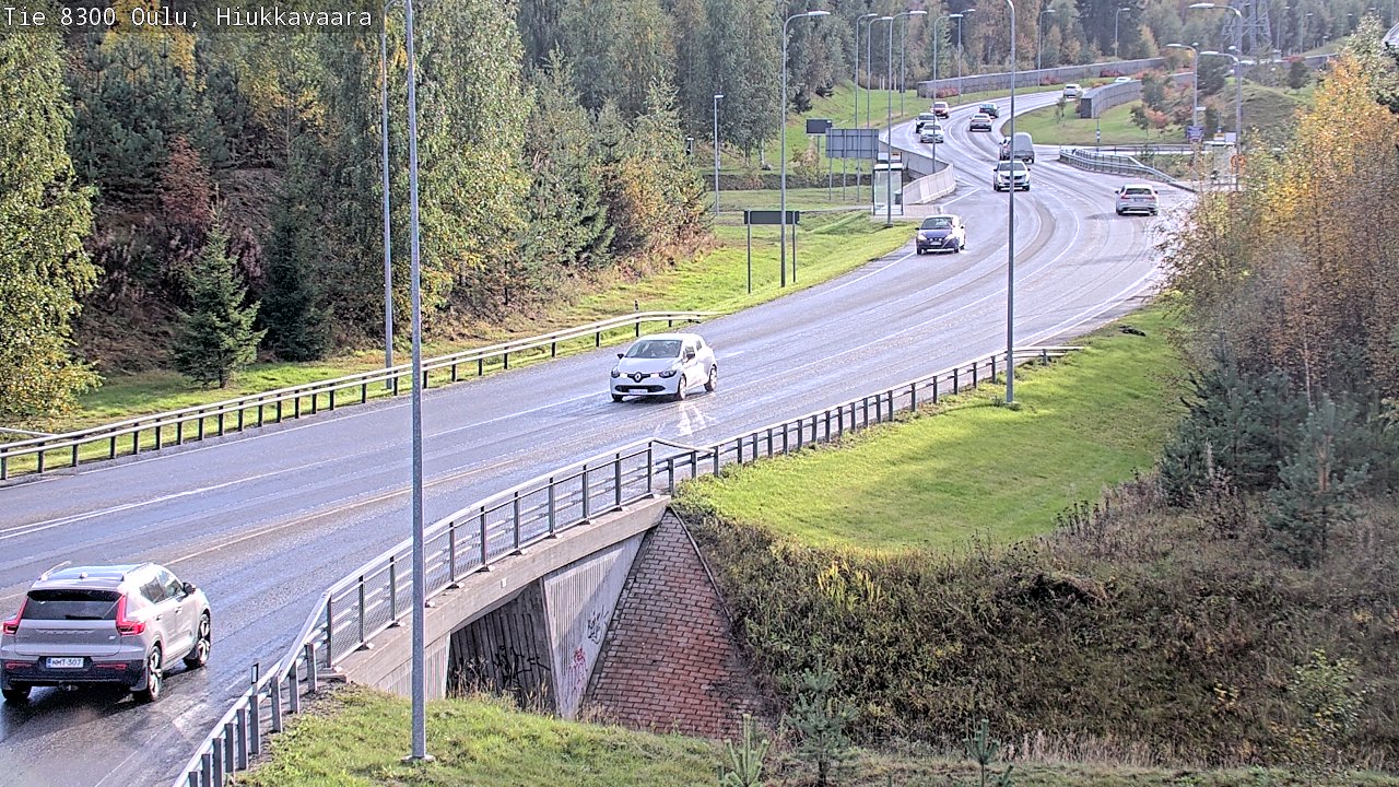 Kelikamerat Kuva tie 8300 Oulu Hiukkavaara, Oulu, Pohjois-Pohjanmaa