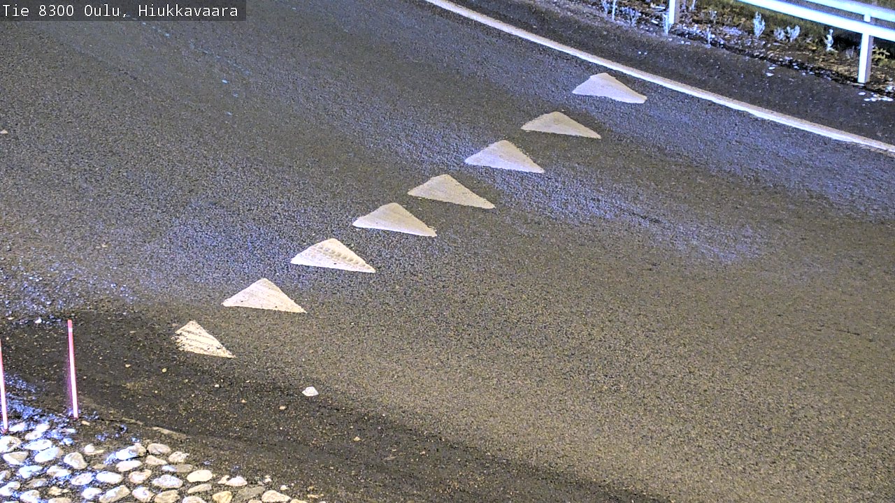 Kelikamerat Kuva tie 8300 Oulu Hiukkavaara, Oulu, Pohjois-Pohjanmaa