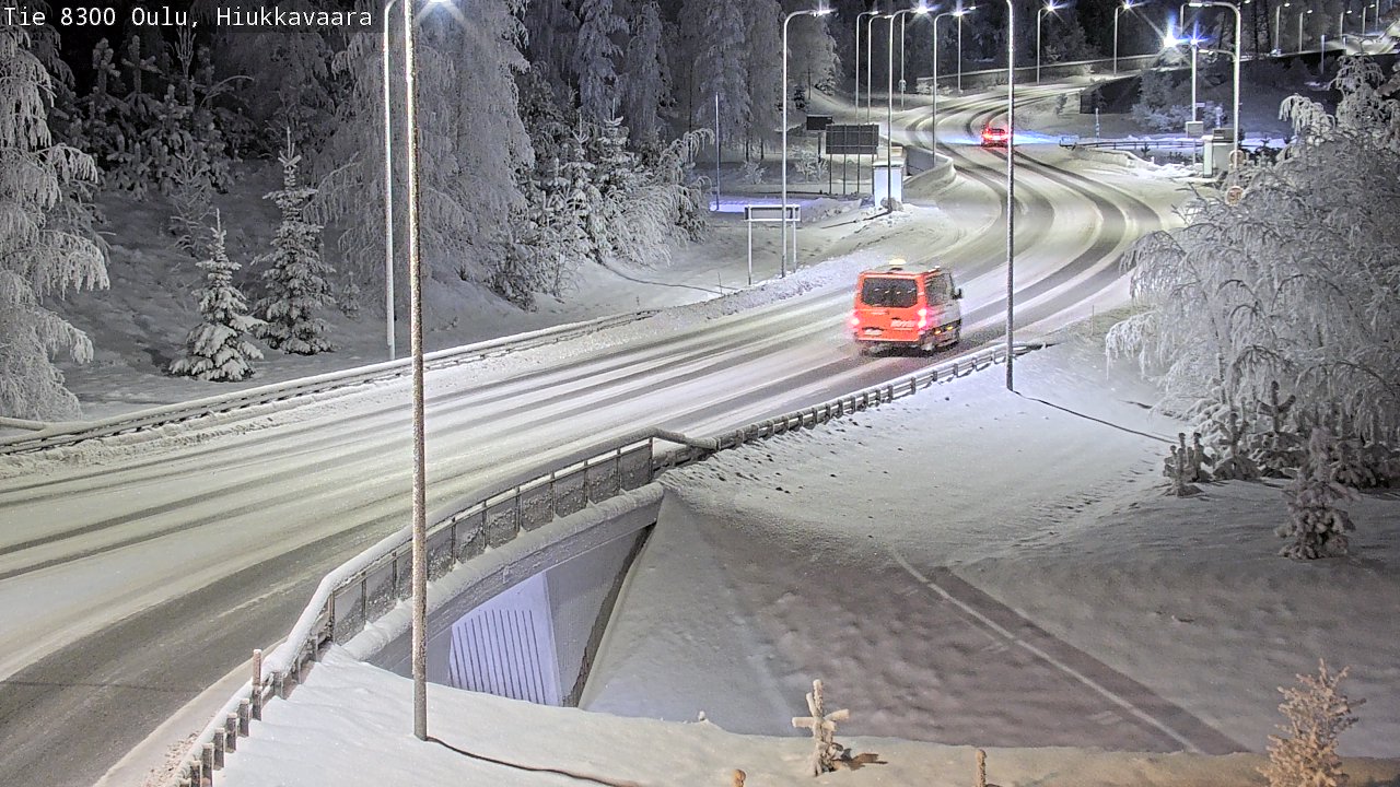 Kelikamerat Kuva tie 8300 Oulu Hiukkavaara, Oulu, Pohjois-Pohjanmaa