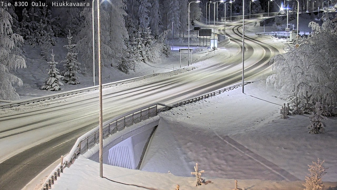 Kelikamerat Kuva tie 8300 Oulu Hiukkavaara, Oulu, Pohjois-Pohjanmaa