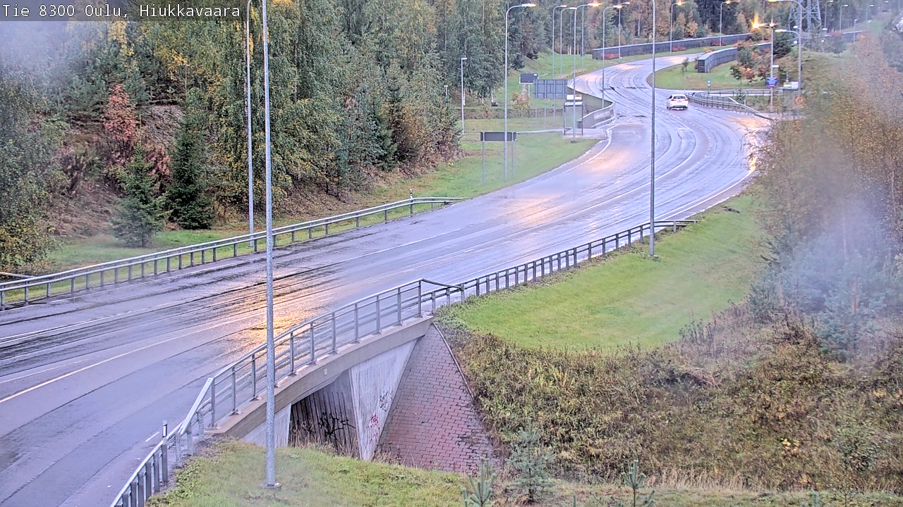 Kelikamerat Kuva tie 8300 Oulu Hiukkavaara, Oulu, Pohjois-Pohjanmaa