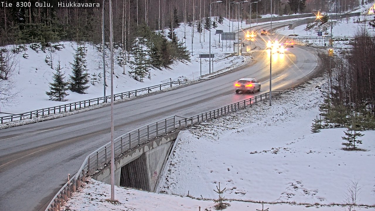 Kelikamerat Kuva tie 8300 Oulu Hiukkavaara, Oulu, Pohjois-Pohjanmaa