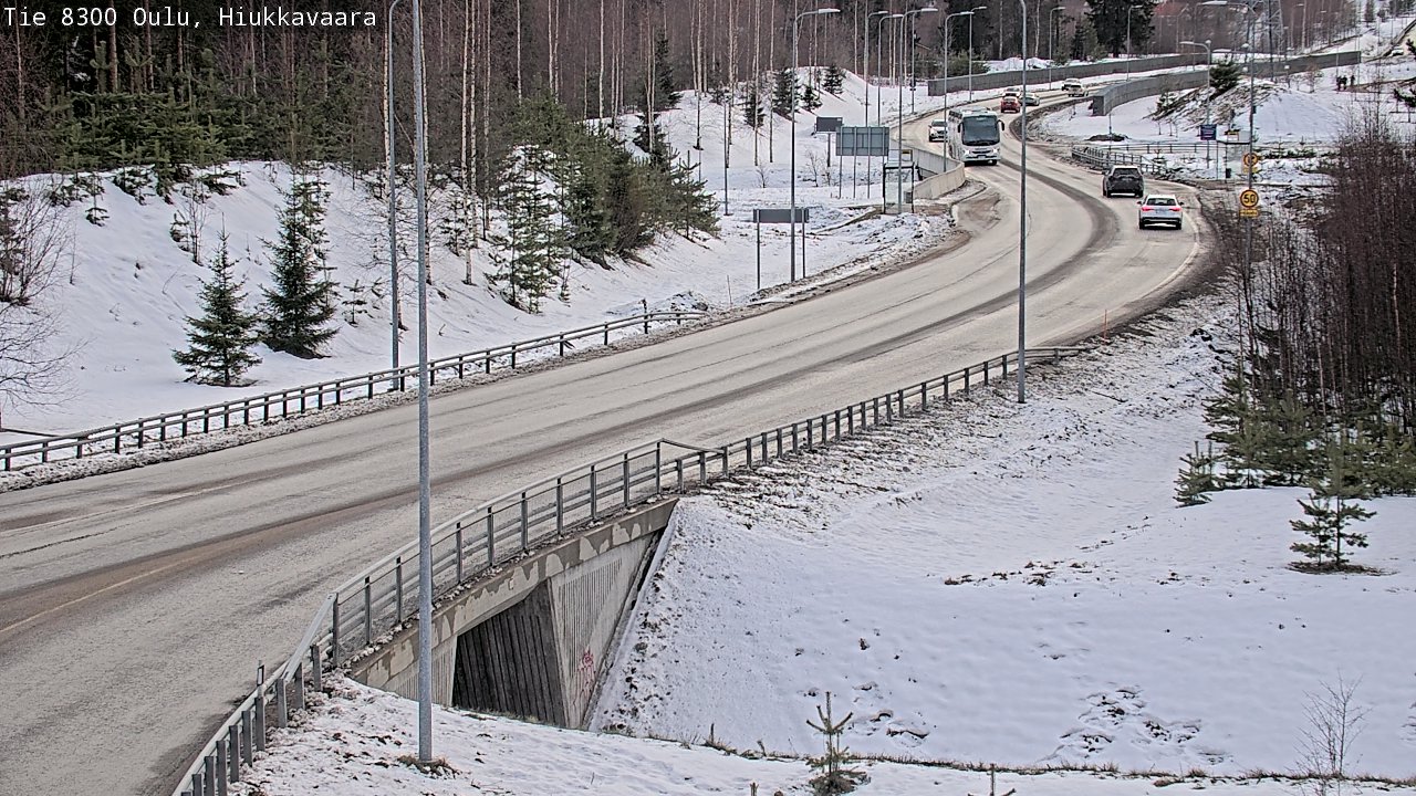 Kelikamerat Kuva tie 8300 Oulu Hiukkavaara, Oulu, Pohjois-Pohjanmaa