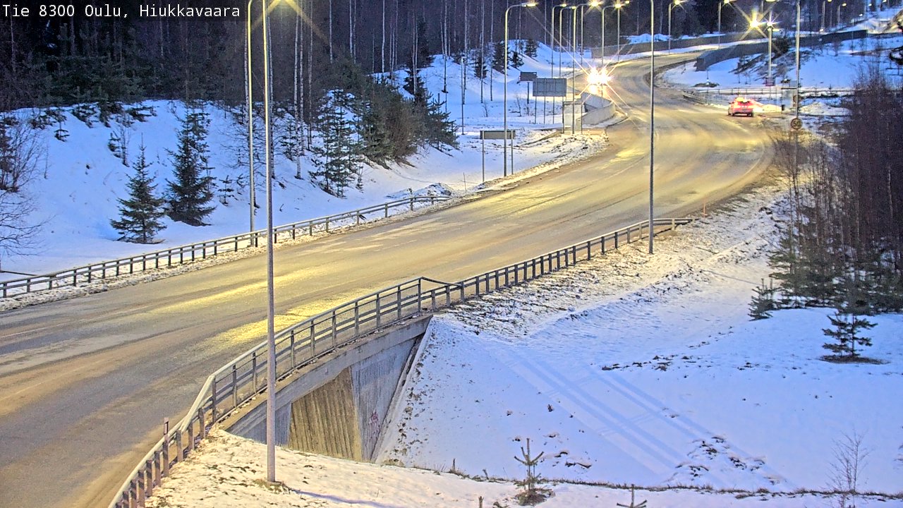 Kelikamerat Kuva tie 8300 Oulu Hiukkavaara, Oulu, Pohjois-Pohjanmaa