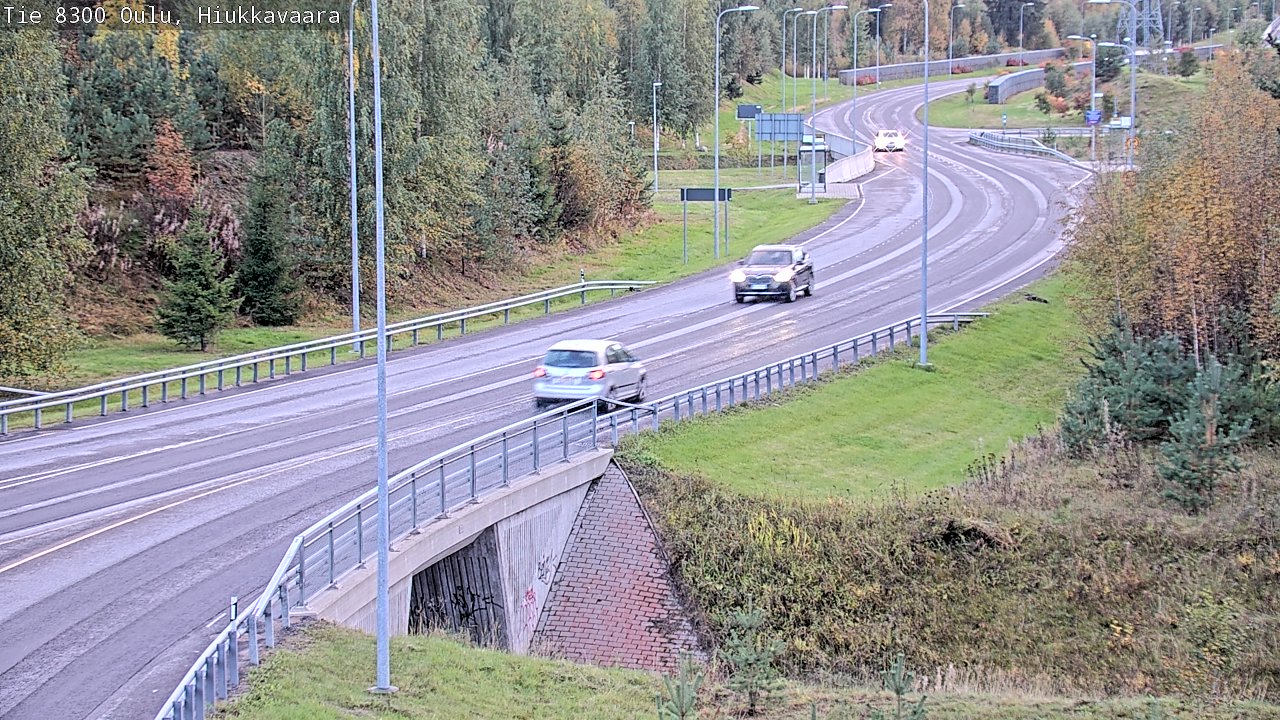 Kelikamerat Kuva tie 8300 Oulu Hiukkavaara, Oulu, Pohjois-Pohjanmaa