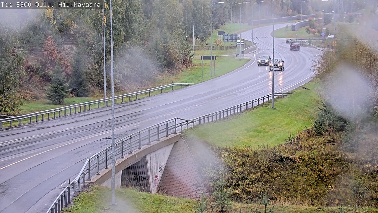 Weather Camera Image road 8300 Oulu Hiukkavaara, Oulu, Pohjois-Pohjanmaa