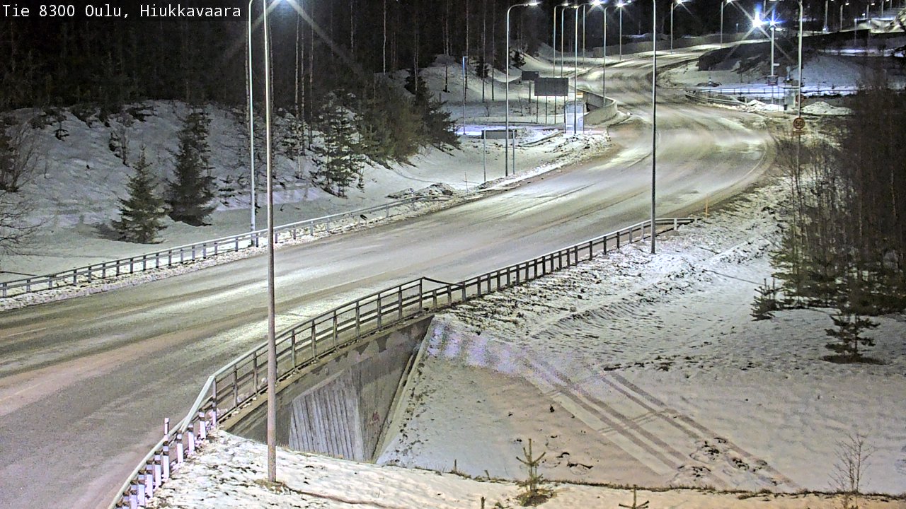 Kelikamerat Kuva tie 8300 Oulu Hiukkavaara, Oulu, Pohjois-Pohjanmaa