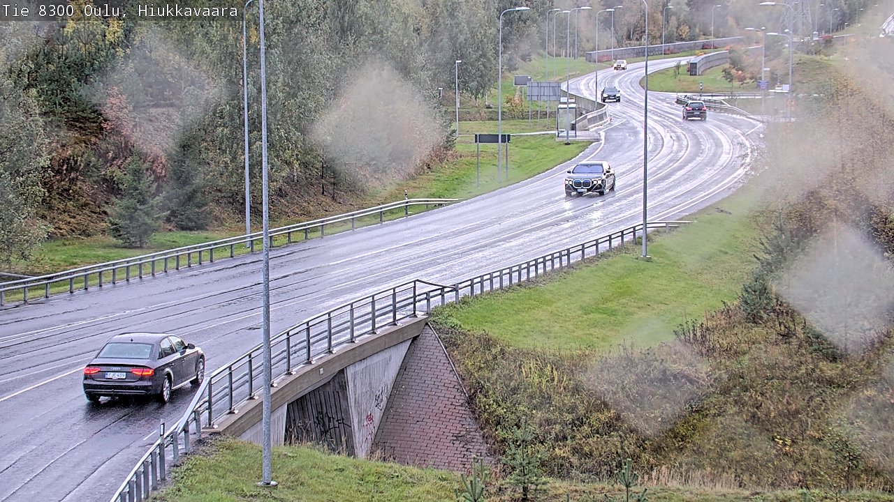 Weather Camera Image road 8300 Oulu Hiukkavaara, Oulu, Pohjois-Pohjanmaa