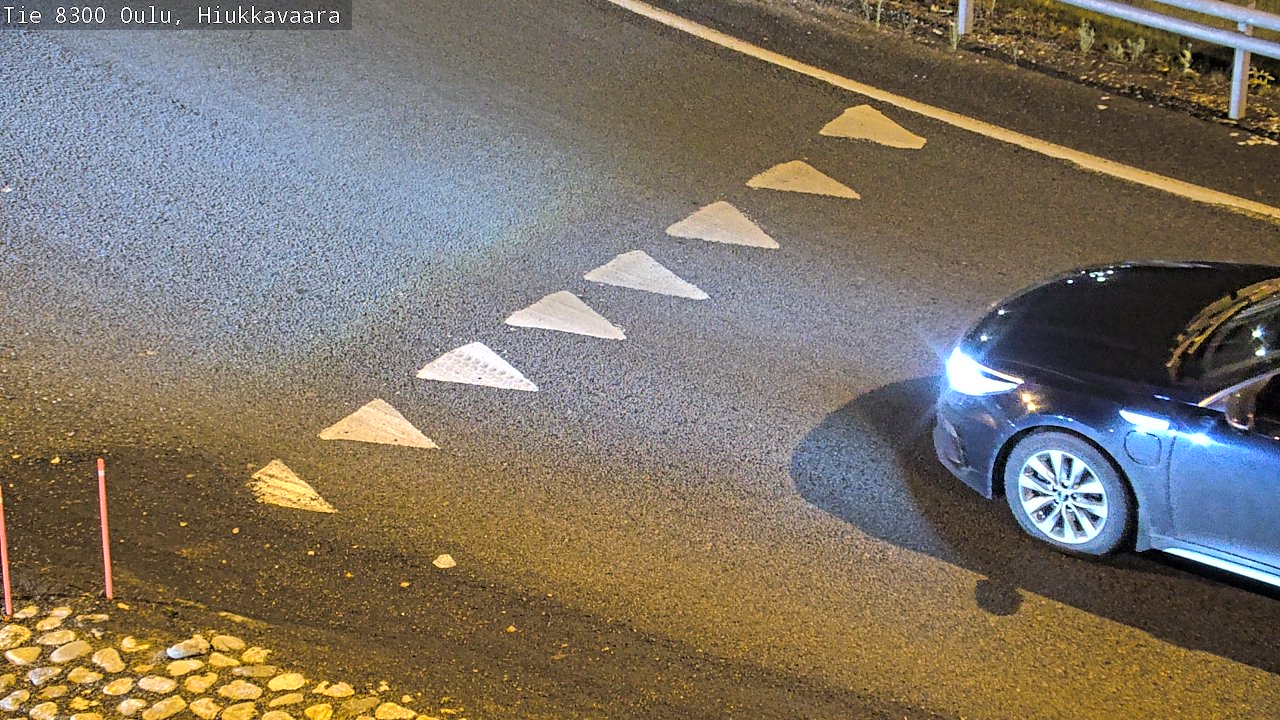 Kelikamerat Kuva tie 8300 Oulu Hiukkavaara, Oulu, Pohjois-Pohjanmaa