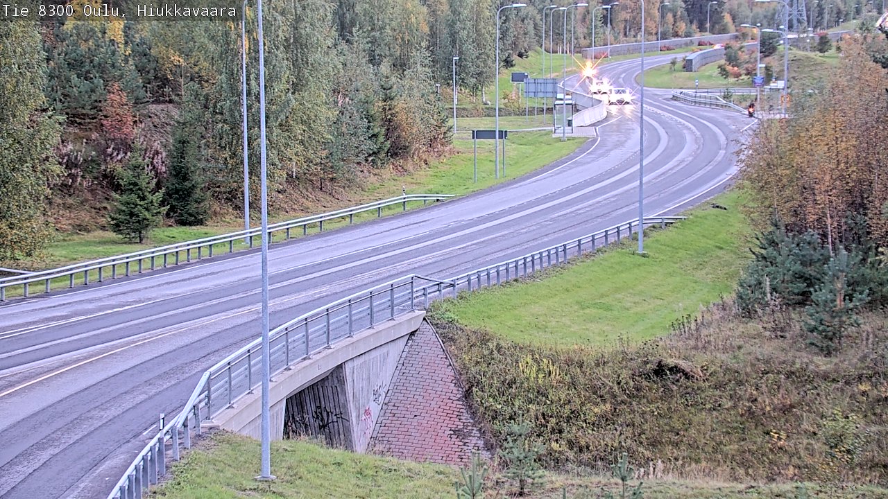 Kelikamerat Kuva tie 8300 Oulu Hiukkavaara, Oulu, Pohjois-Pohjanmaa