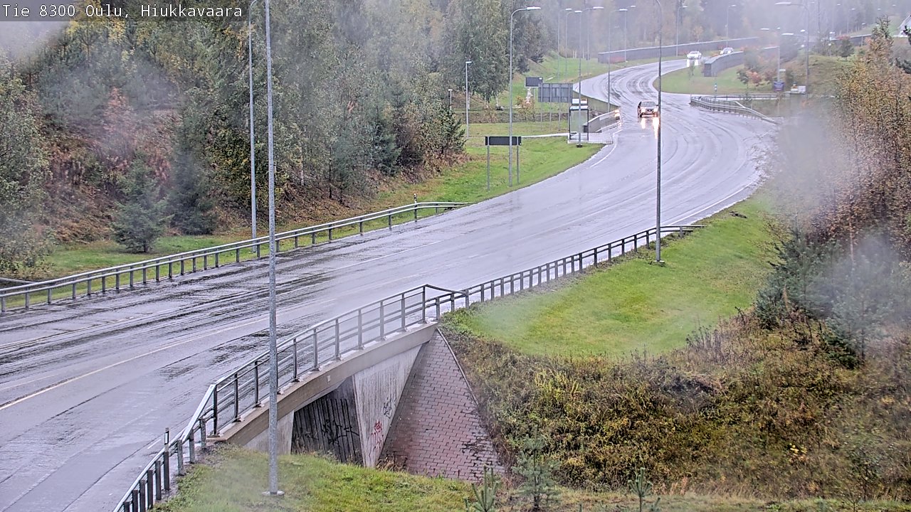 Weather Camera Image road 8300 Oulu Hiukkavaara, Oulu, Pohjois-Pohjanmaa