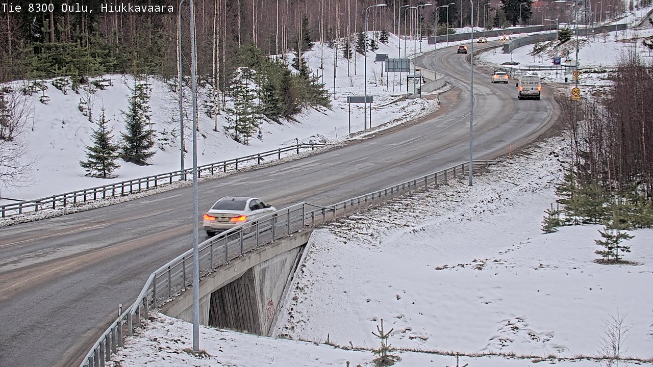Kelikamerat Kuva tie 8300 Oulu Hiukkavaara, Oulu, Pohjois-Pohjanmaa