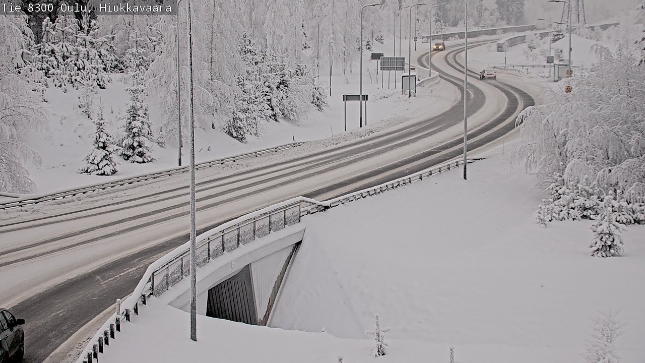 Kelikamerat Kuva tie 8300 Oulu Hiukkavaara, Oulu, Pohjois-Pohjanmaa