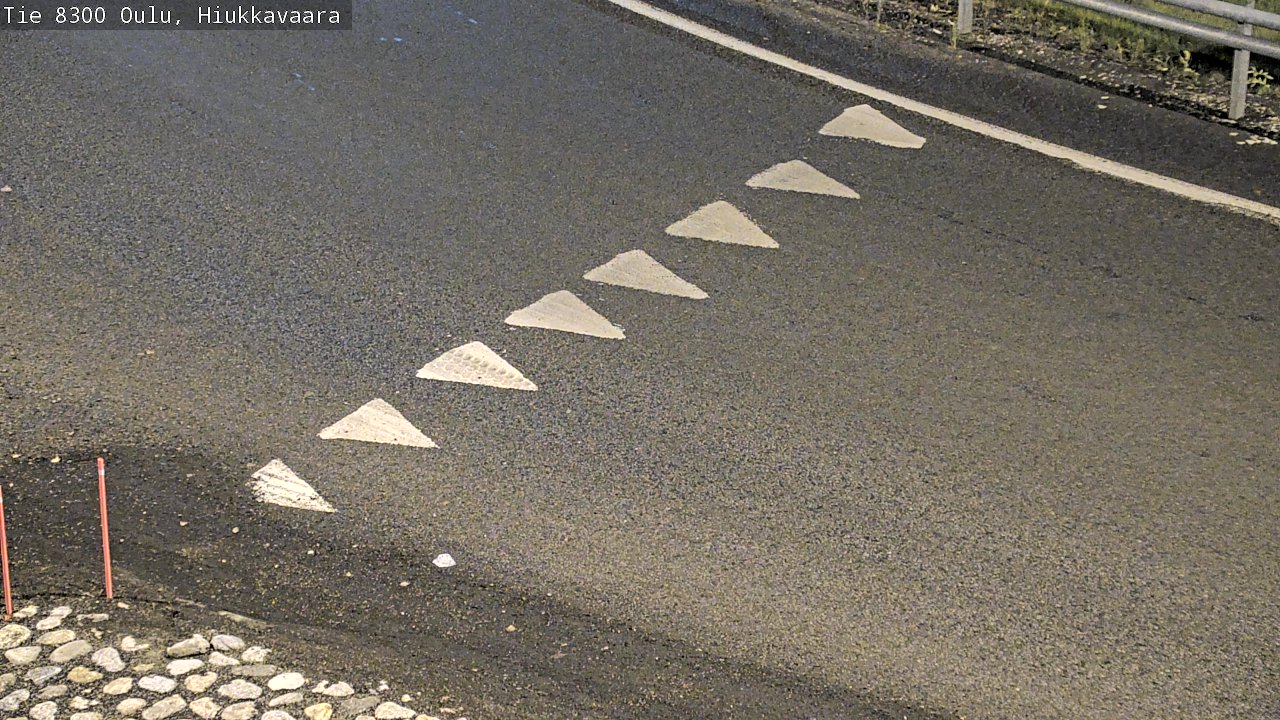 Kelikamerat Kuva tie 8300 Oulu Hiukkavaara, Oulu, Pohjois-Pohjanmaa