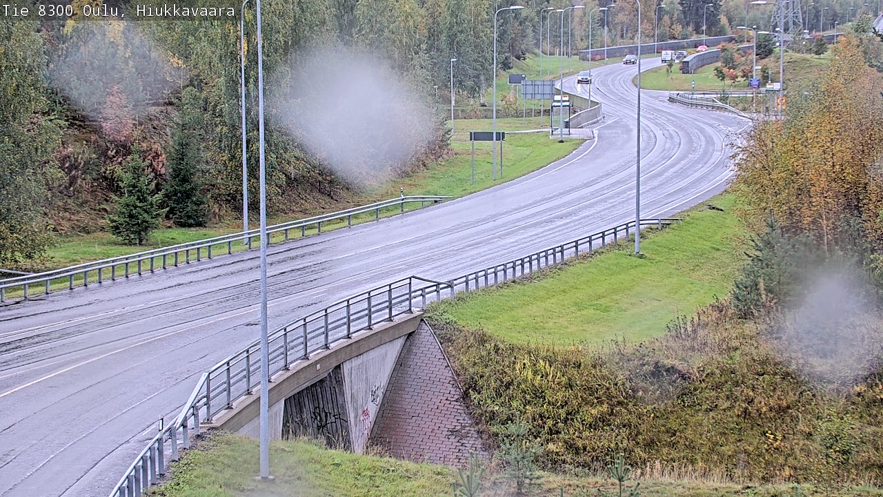 Kelikamerat Kuva tie 8300 Oulu Hiukkavaara, Oulu, Pohjois-Pohjanmaa