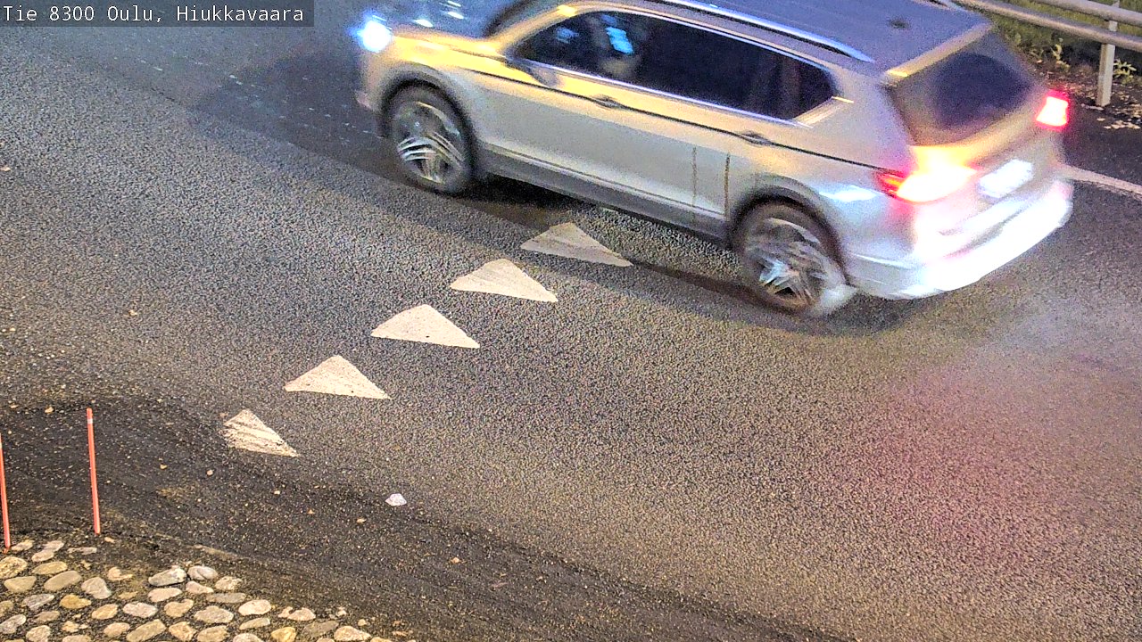 Kelikamerat Kuva tie 8300 Oulu Hiukkavaara, Oulu, Pohjois-Pohjanmaa