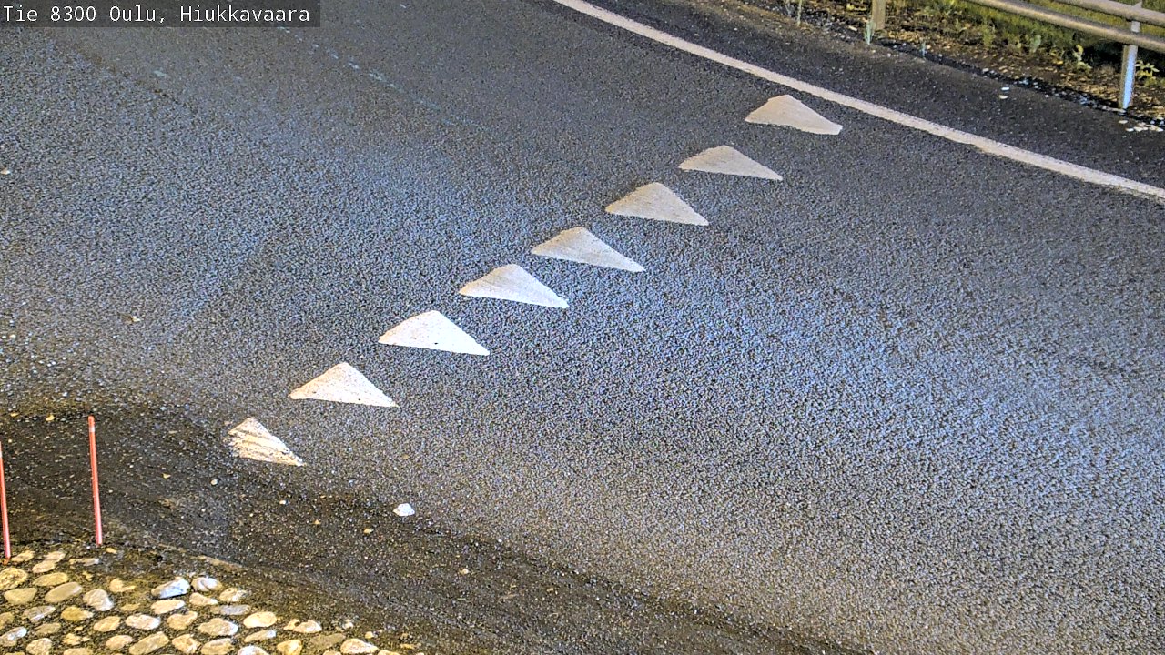 Kelikamerat Kuva tie 8300 Oulu Hiukkavaara, Oulu, Pohjois-Pohjanmaa