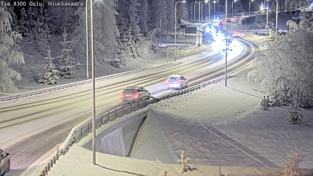 Kelikamerat Kuva tie 8300 Oulu Hiukkavaara, Oulu, Pohjois-Pohjanmaa