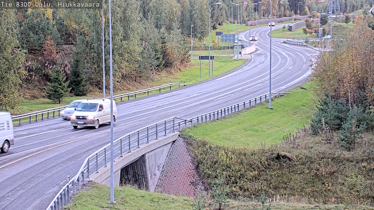 Kelikamerat Kuva tie 8300 Oulu Hiukkavaara, Oulu, Pohjois-Pohjanmaa