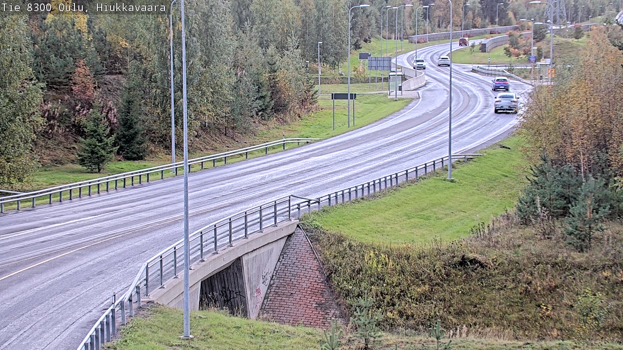 Kelikamerat Kuva tie 8300 Oulu Hiukkavaara, Oulu, Pohjois-Pohjanmaa