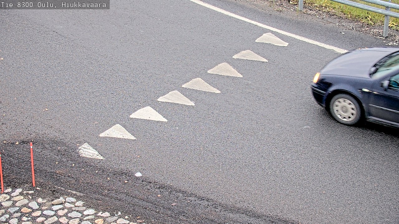 Kelikamerat Kuva tie 8300 Oulu Hiukkavaara, Oulu, Pohjois-Pohjanmaa