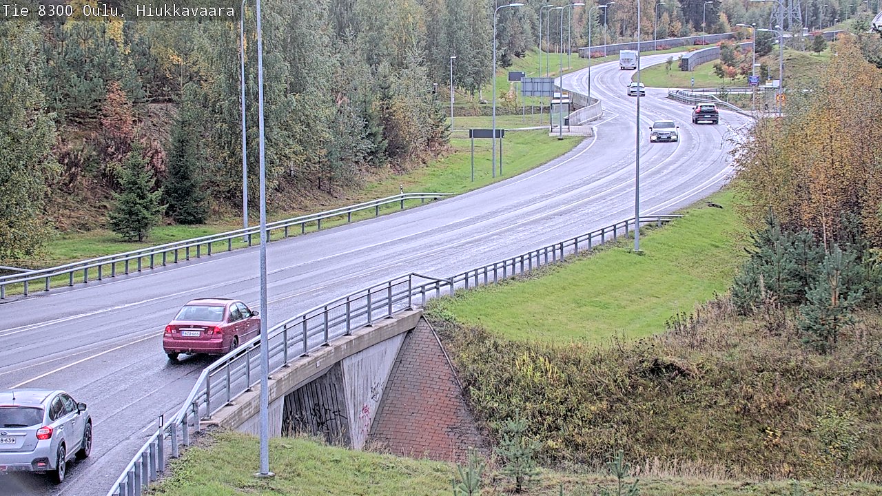 Kelikamerat Kuva tie 8300 Oulu Hiukkavaara, Oulu, Pohjois-Pohjanmaa