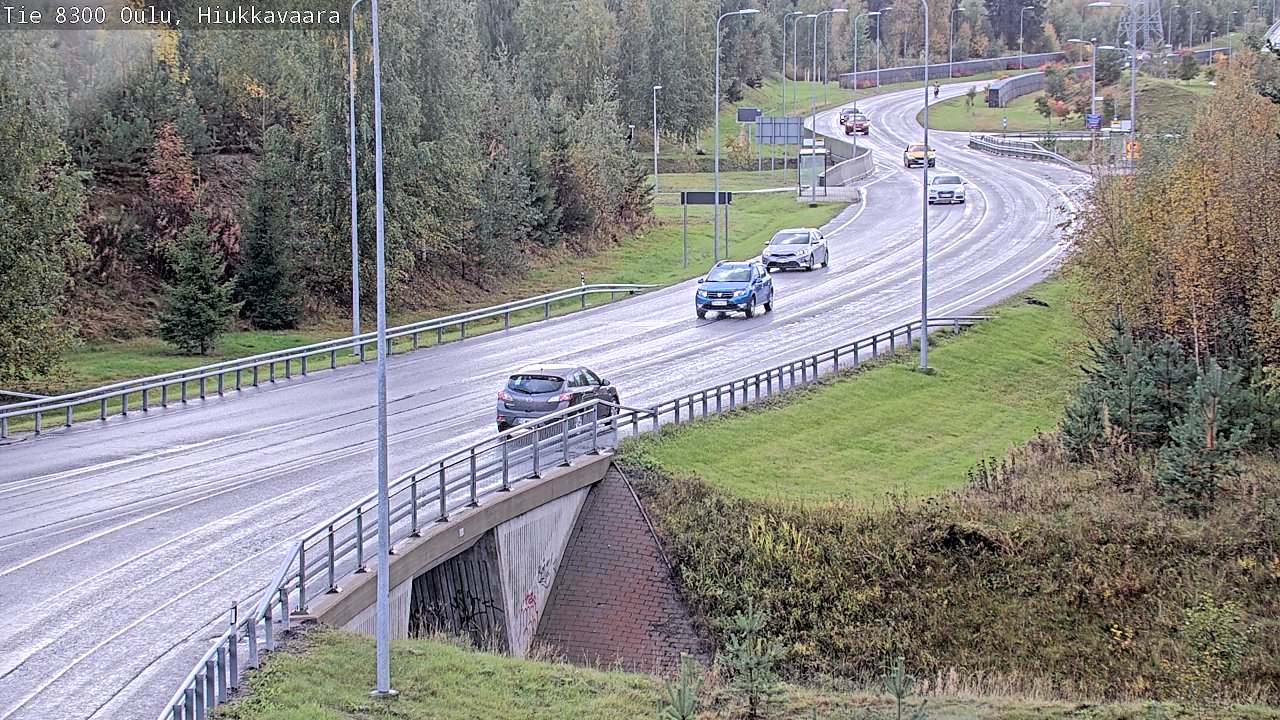 Kelikamerat Kuva tie 8300 Oulu Hiukkavaara, Oulu, Pohjois-Pohjanmaa