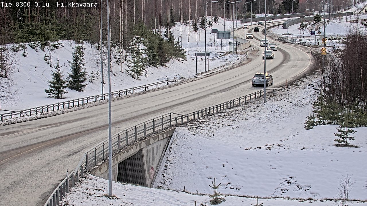Kelikamerat Kuva tie 8300 Oulu Hiukkavaara, Oulu, Pohjois-Pohjanmaa