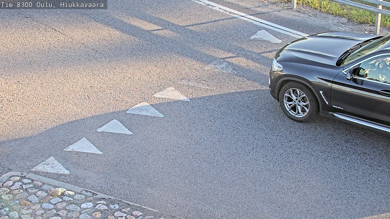 Kelikamerat Kuva tie 8300 Oulu Hiukkavaara, Oulu, Pohjois-Pohjanmaa