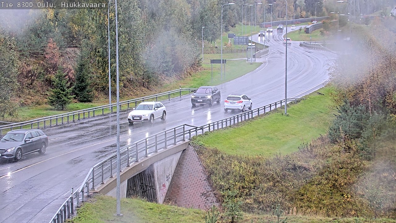 Weather Camera Image road 8300 Oulu Hiukkavaara, Oulu, Pohjois-Pohjanmaa