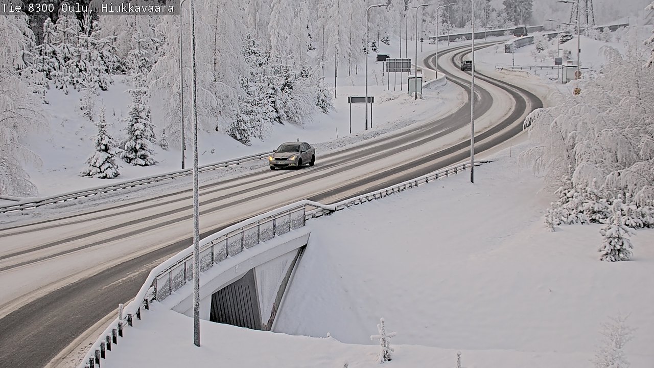Kelikamerat Kuva tie 8300 Oulu Hiukkavaara, Oulu, Pohjois-Pohjanmaa