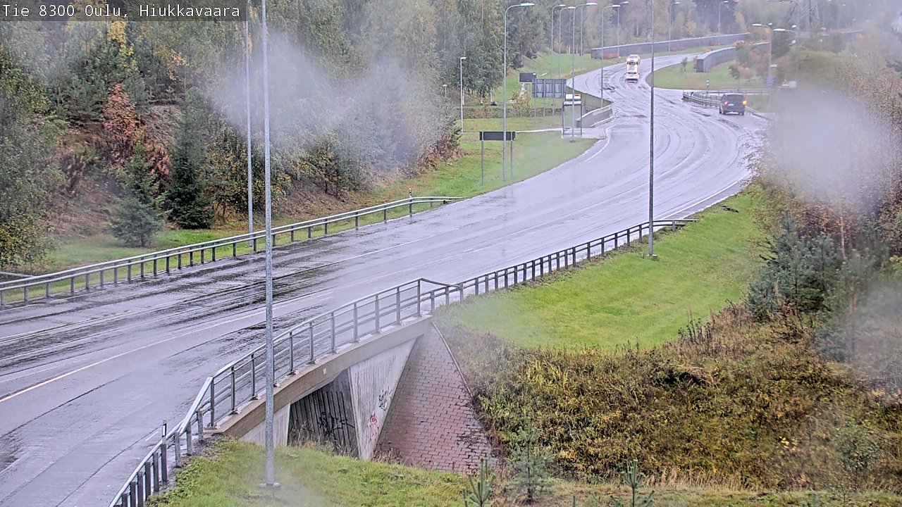 Weather Camera Image road 8300 Oulu Hiukkavaara, Oulu, Pohjois-Pohjanmaa