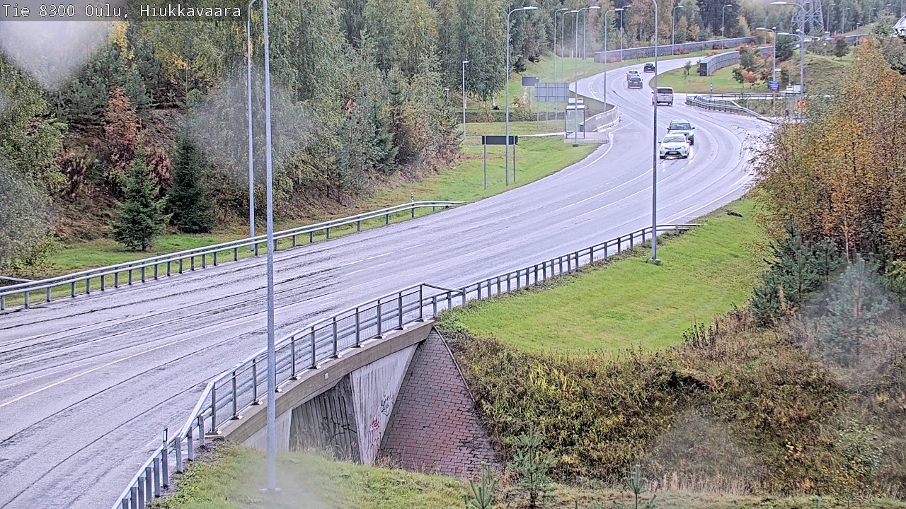 Kelikamerat Kuva tie 8300 Oulu Hiukkavaara, Oulu, Pohjois-Pohjanmaa