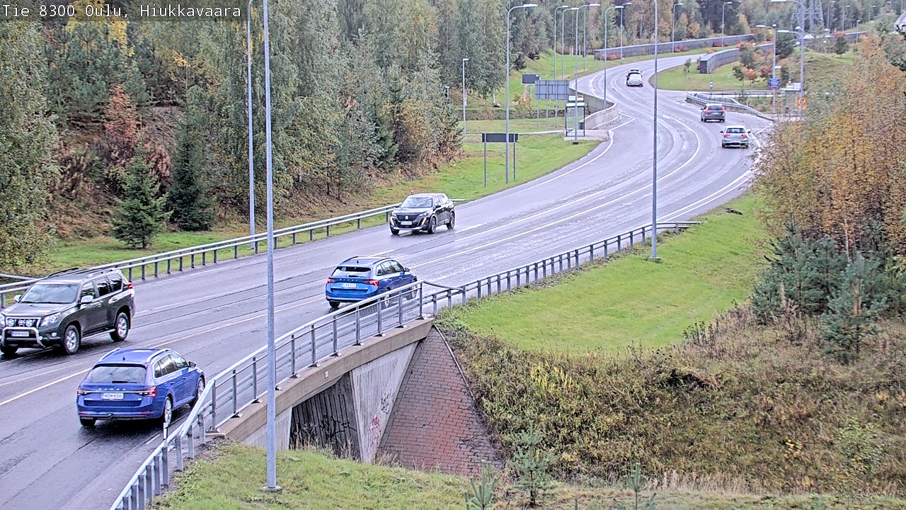 Kelikamerat Kuva tie 8300 Oulu Hiukkavaara, Oulu, Pohjois-Pohjanmaa