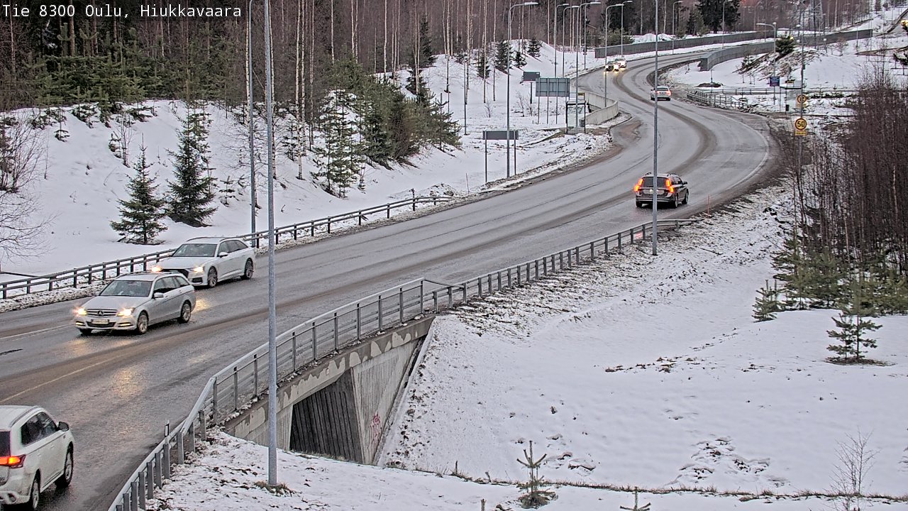 Kelikamerat Kuva tie 8300 Oulu Hiukkavaara, Oulu, Pohjois-Pohjanmaa