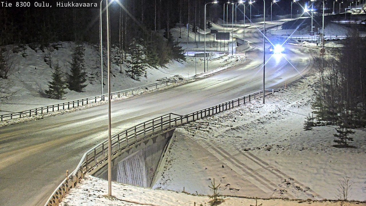 Kelikamerat Kuva tie 8300 Oulu Hiukkavaara, Oulu, Pohjois-Pohjanmaa