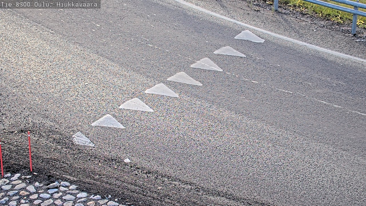 Kelikamerat Kuva tie 8300 Oulu Hiukkavaara, Oulu, Pohjois-Pohjanmaa