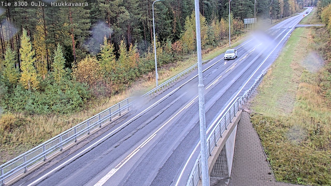 Kelikamerat Kuva tie 8300 Oulu Hiukkavaara, Oulu, Pohjois-Pohjanmaa