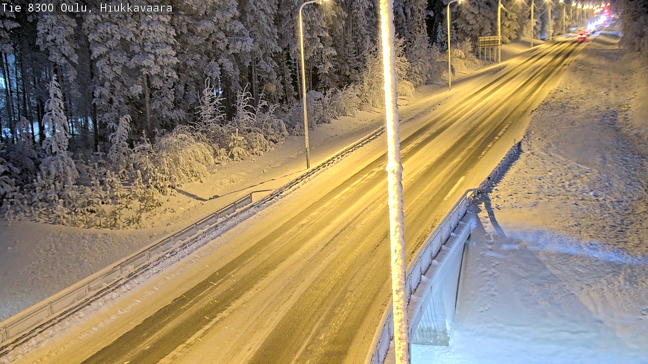 Kelikamerat Kuva tie 8300 Oulu Hiukkavaara, Oulu, Pohjois-Pohjanmaa
