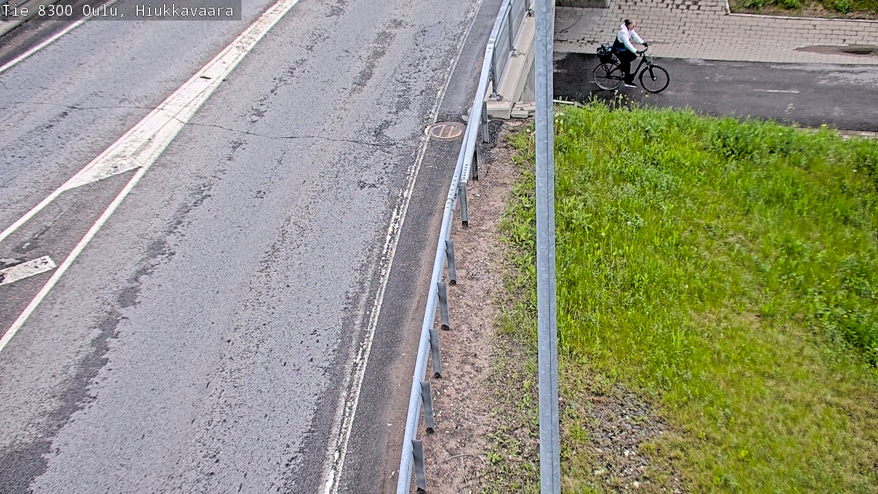 Kelikamerat Kuva tie 8300 Oulu Hiukkavaara, Oulu, Pohjois-Pohjanmaa