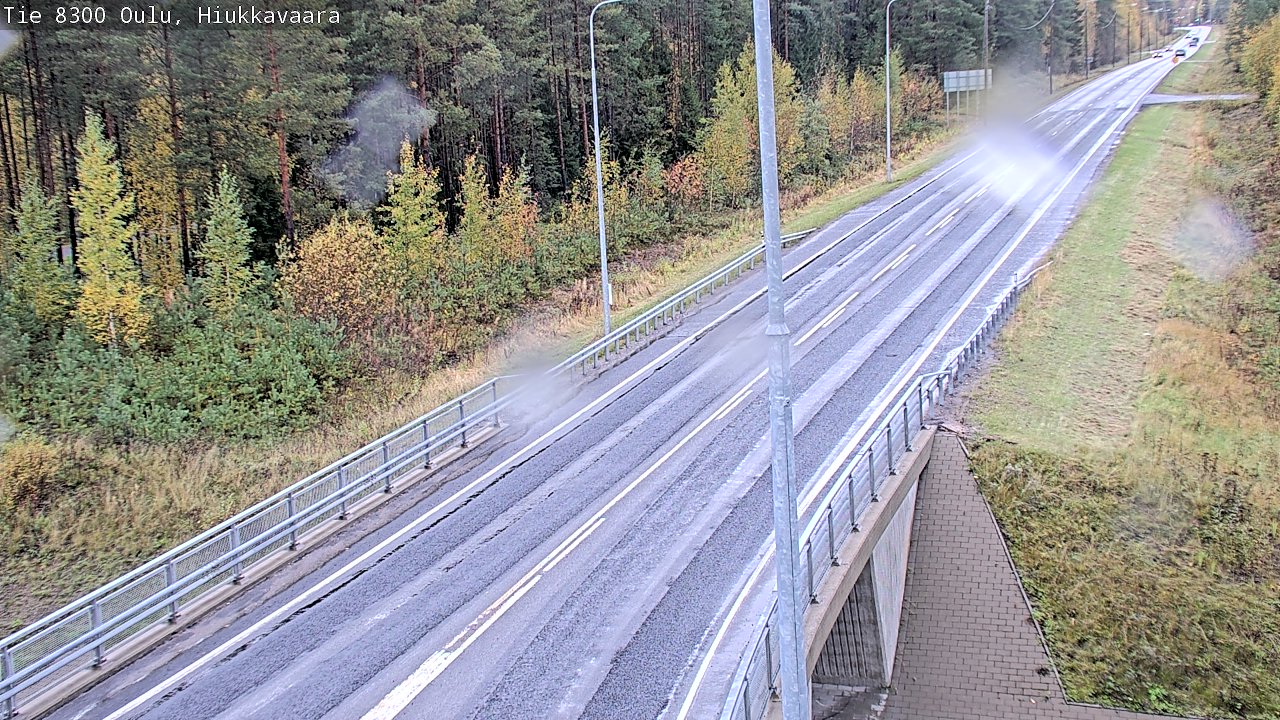 Kelikamerat Kuva tie 8300 Oulu Hiukkavaara, Oulu, Pohjois-Pohjanmaa