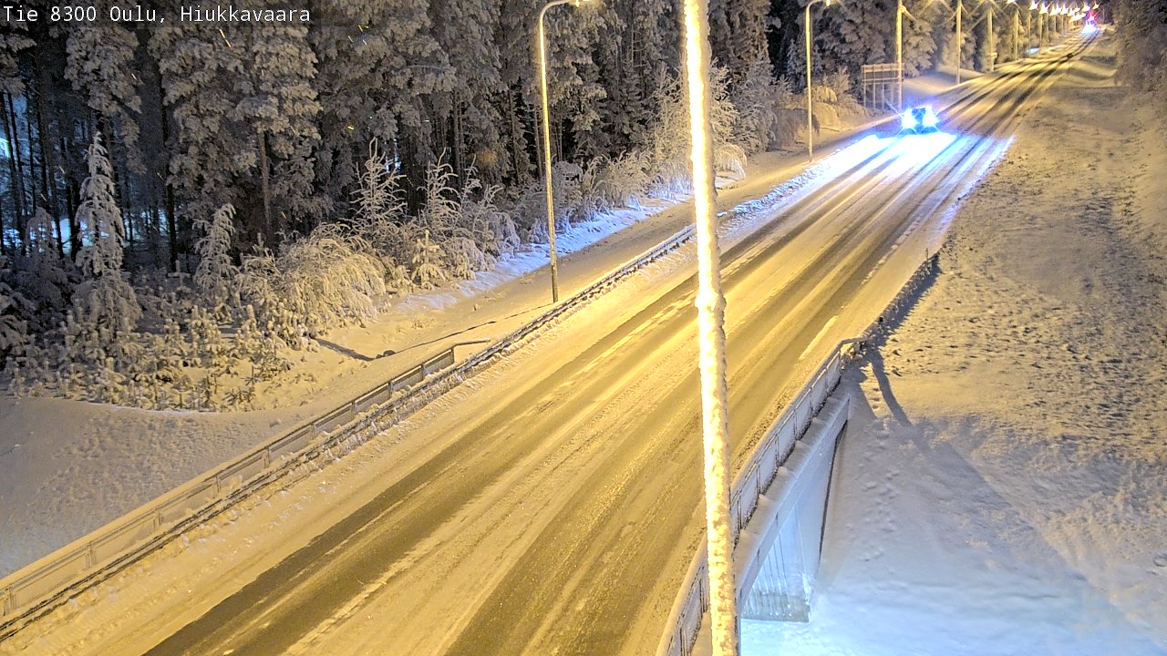 Kelikamerat Kuva tie 8300 Oulu Hiukkavaara, Oulu, Pohjois-Pohjanmaa
