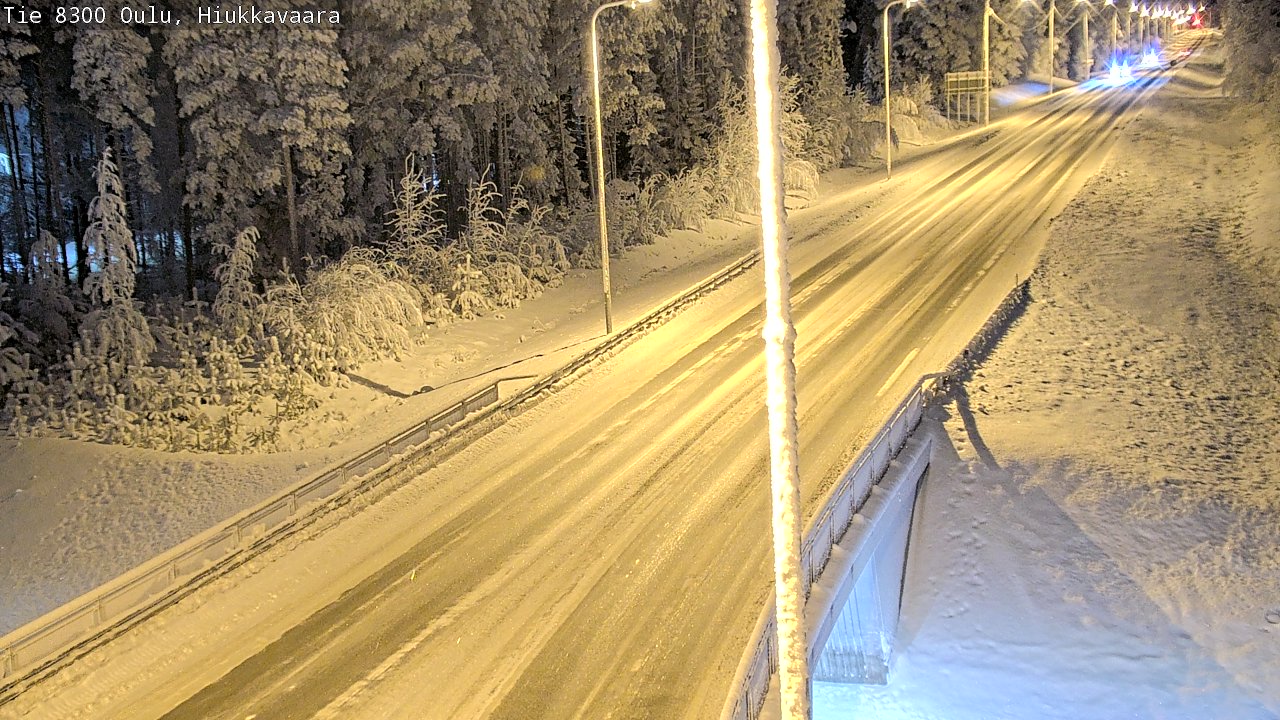 Kelikamerat Kuva tie 8300 Oulu Hiukkavaara, Oulu, Pohjois-Pohjanmaa