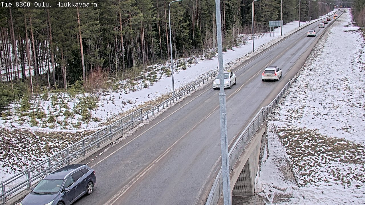 Kelikamerat Kuva tie 8300 Oulu Hiukkavaara, Oulu, Pohjois-Pohjanmaa