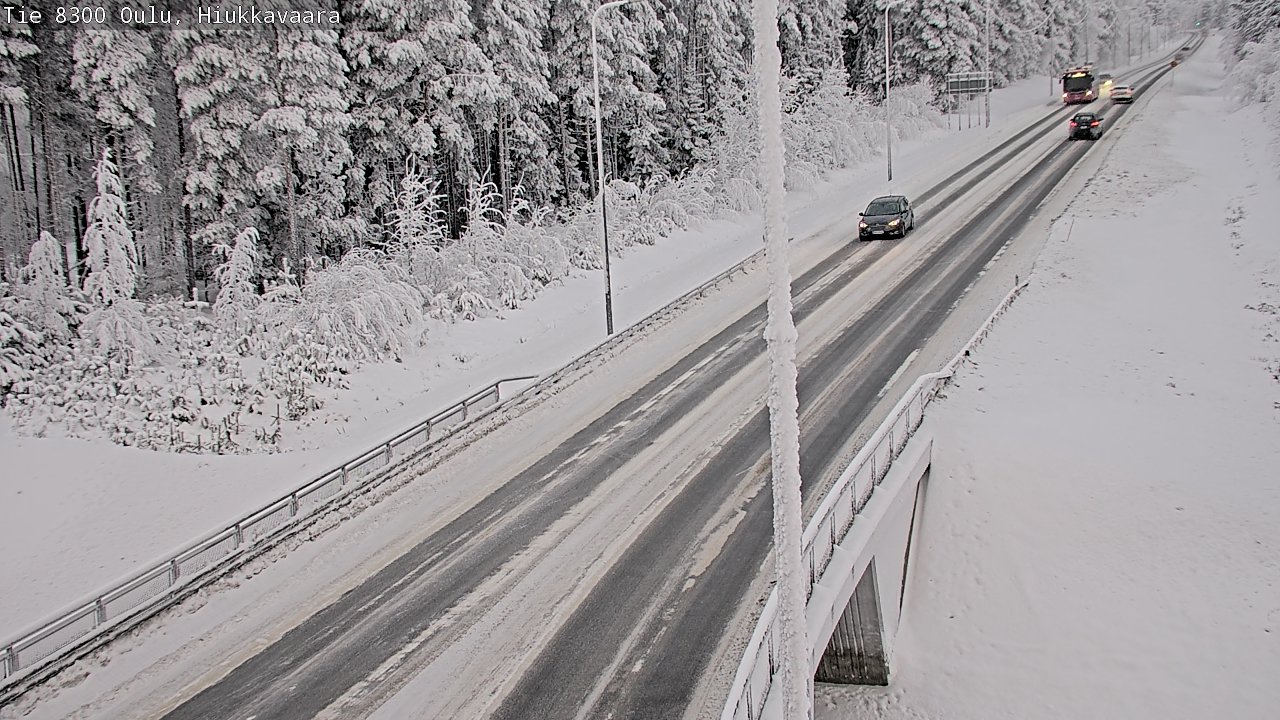 Kelikamerat Kuva tie 8300 Oulu Hiukkavaara, Oulu, Pohjois-Pohjanmaa